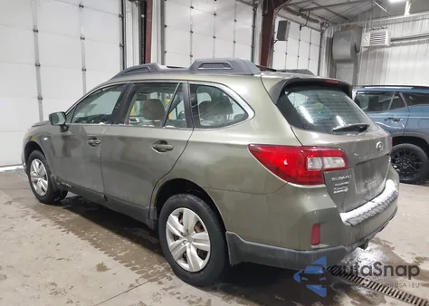 2016 Subaru Outback 2.5I из США, поврежденный, VIN 4S4BSAAC9G3303896